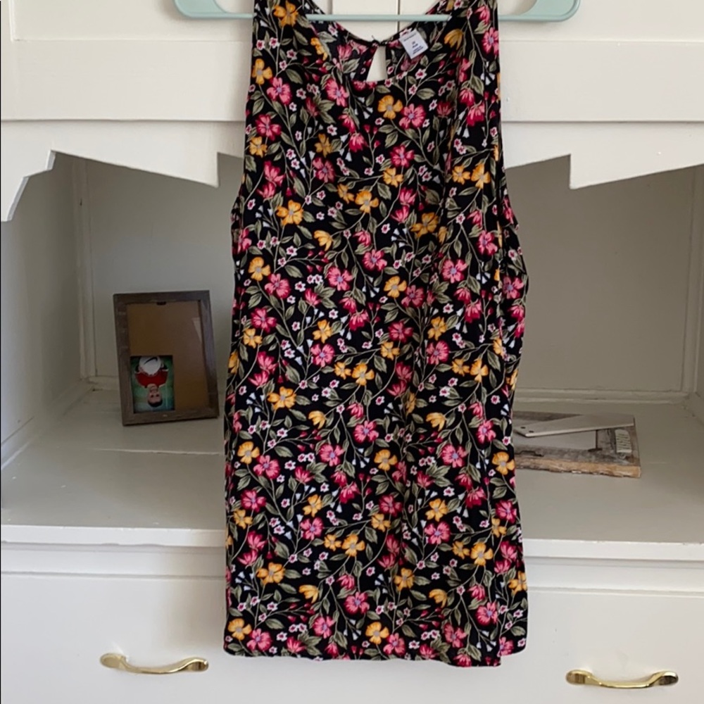 Floral tank top